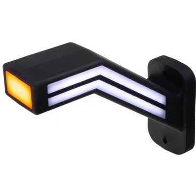 Poziční LED světlo (tykadlo) pro nákladní vozy CARCLEVER pravé červeno-bílo-oranžové TRL191R – Zboží Mobilmania