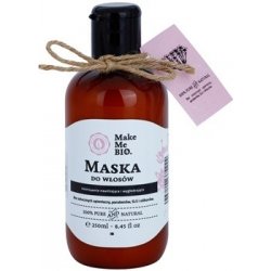 Recenze Make Me BIO Hair Care hydratační maska na vlasy pro uhlazení vlasů  (100% Pure and Natural) 250 ml - Heureka.cz