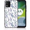 Pouzdro a kryt na mobilní telefon Motorola PROTEMIO MY ART Ochranný kryt pro Motorola Moto E13 LAVENDER (157) 77530