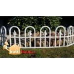 ALDOTRADE Zahradní plůtek Bolt 2,3m - bílá – Hledejceny.cz