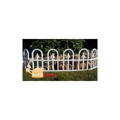 ALDOTRADE Zahradní plůtek Bolt 2,3m - bílá – Hledejceny.cz