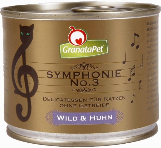 GranataPet Symphonie no.3 Zvěřina & Kuře 200 g