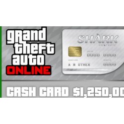 Grand Theft Auto Online Great White Shark Cash Card 1,250,000$