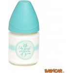 Suavinéx skleněná láhev MFL s anatomickou savičkou zelená best 120ml – Sleviste.cz