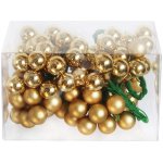 J&M Home International LTD. Koule zápich sklo 1,5cm/96ks zlatá – Hledejceny.cz