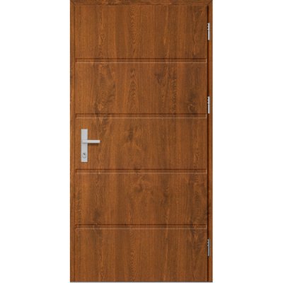 Erkado vchodové dveře Lutter 1 Ořech 80 x 207,5 cm