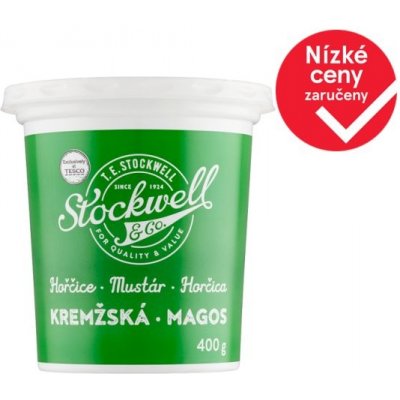 Stockwell & Co. Hořčice kremžská 400g – Hledejceny.cz