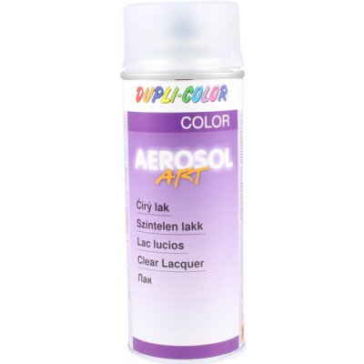 Dupli Color Aerosol Art 400 ml Bezbarvý lak lesk – HobbyKompas.cz