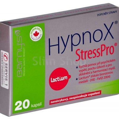 Barnys HypnoX StressPro 20 kapslí – Hledejceny.cz