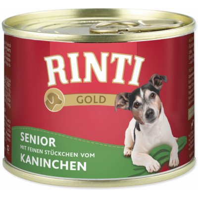 Finnern Rinti Gold Senior králík 185 g – Zbozi.Blesk.cz