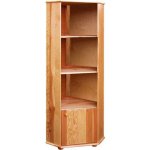 Nábytek z lesa Rohová knihovna Slim 09 masiv borovice 70 x 180 x 48 cm – Zbozi.Blesk.cz