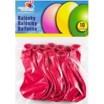 SMART BALLOONS Balónek obyčejný červený