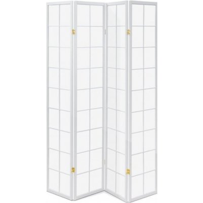 Autronic 4-dílný bílá 180 x 174 cm – Zboží Dáma