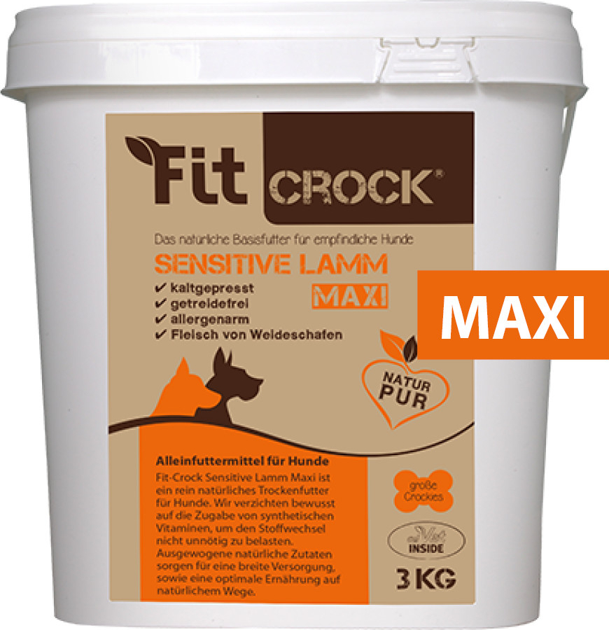 Fit-Crock Sensitive Jehněčí MAXI 3 kg