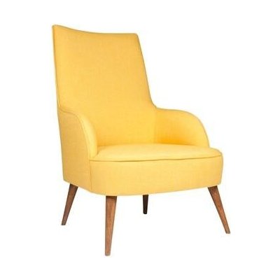 Atelier del Sofa Wing Chair Folly Island žlutá – Zboží Mobilmania