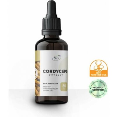Sibi Cordyceps extrakt tinktura 50 ml – Hledejceny.cz