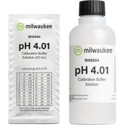 Milwaukee kalibrační roztok pH 4,01 20 ml – Zboží Mobilmania