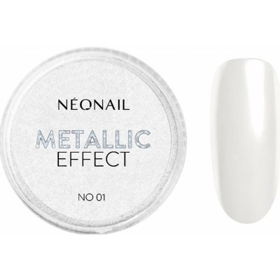 NEONAIL Metallic Effect třpytivý prášek na nehty 01 1 g – Sleviste.cz