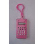 Přívěsek na klíče Růžová kalkulačka s hlavolamem – Zboží Dáma