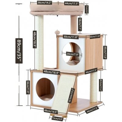 OEM Prolézačka 48 x 44 x 89 cm – Zboží Mobilmania