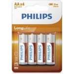 Philips LongLife AA 4ks R6L4B/10 – Zboží Živě