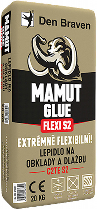 Den Braven MAMUT GLUE FLEXI S2 C2TE 20 kg od 529 Kč - Heureka.cz