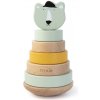 Dřevěná hračka Trixie stohovací hračka Mr. Polar Bear