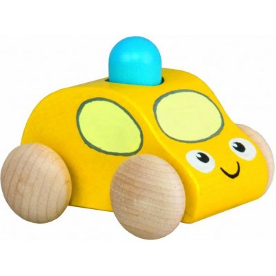 Detoa Pískací auto s majákem 1 ks žlutá – Zboží Dáma