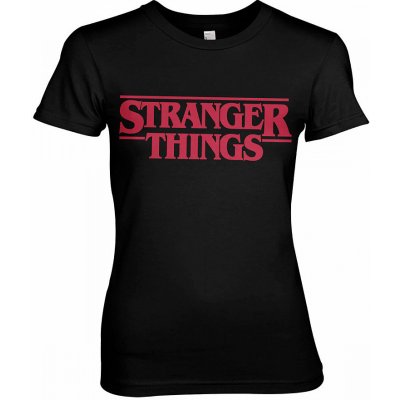 Stranger Things Logo Girly Black – Zboží Mobilmania