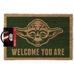 Pyramid International Star Wars: Yoda Welcome You Are 60 x 40 cm zelená – Sleviste.cz