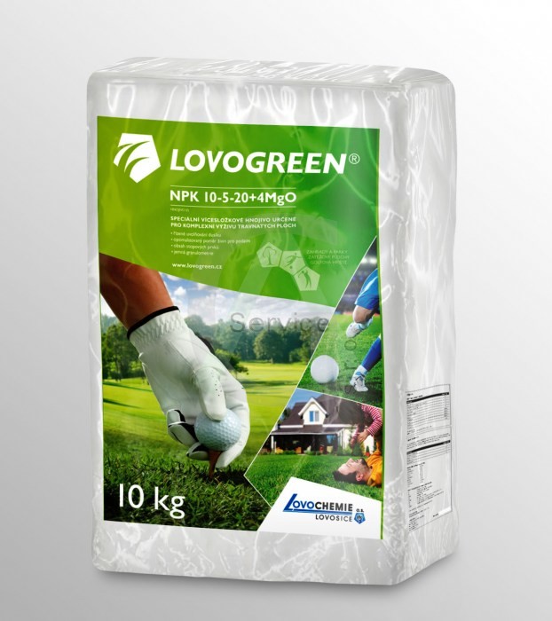 Lovosice Lovochemie Lovogreen 10 kg NPK 10-5-20+4MgO podzim