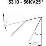 Pilana pilový kotouč na dřevo 500x3,0x30 - 5310 - 56KV25° – HobbyKompas.cz