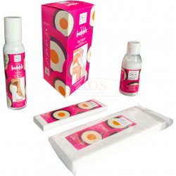 Bubble wax Set studený vosk ve spreji bambucké máslo 150 ml