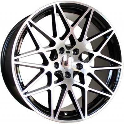 Racing Line B5167 7,5x17 5x120 ET37 black polished | Zboží Auto