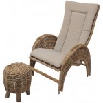 Hitra Ratanové křeslo LADY kubu grey – Zboží Dáma