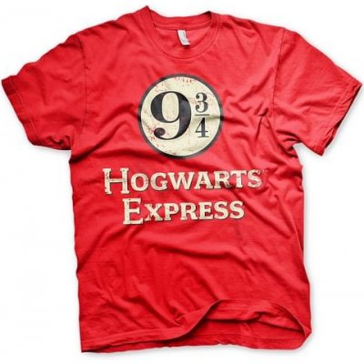 A.B. tričko Harry Potter Hogwarts Express červené
