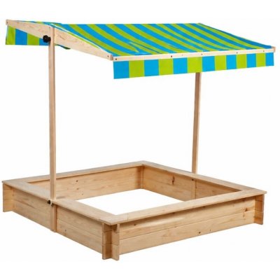 ABC Pískoviště se stříškou 118x118 cm natur – Zboží Dáma