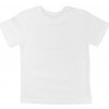 Dětské tričko chlapecké triko s kr. rukávem bílé