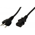 Value Kabel síťový Švýcarsko, SEV1011 (typ J) - IEC320 C13, 1,8m, bílý - 19.99.1223 – Zboží Mobilmania
