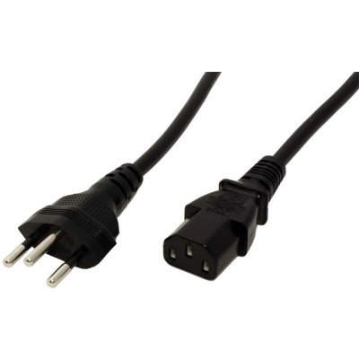 Value Kabel síťový Švýcarsko, SEV1011 (typ J) - IEC320 C13, 1,8m, bílý - 19.99.1223 – Zboží Mobilmania