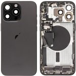 Apple iPhone 14 Pro - Zadní housing s předinstalovanými díly (Space Black)