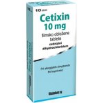 CETIXIN POR 10MG TBL FLM 10 – Hledejceny.cz