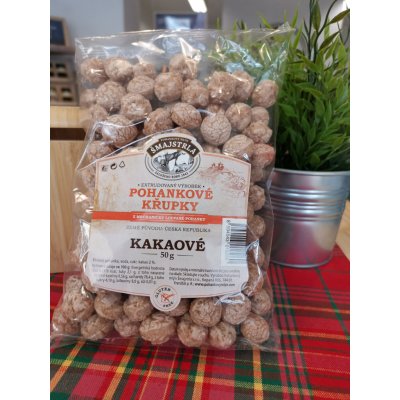 Pohankový mlýn Šmajstrla Šmajstrla Pohankové křupky KAKAOVÉ 50 g – Zboží Dáma