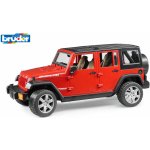 Bruder 2525 Jeep Wrangler Rubicon červená – Sleviste.cz