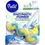 Brait kostka do WC ENZYMATIC power Lemon 45 g – Hledejceny.cz