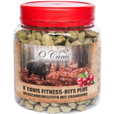 OCA O'CANIS Fitness Bits Plus Wild boar with cranberries pochoutka pro psy 300 g – Hledejceny.cz