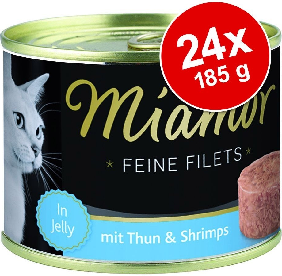 Miamor Feine Filets Tuňák & Zelenina jelly 24 x 185 g