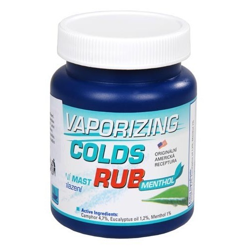 Finclub Vaporizing Colds Rub menthol inhalační mast 113 g