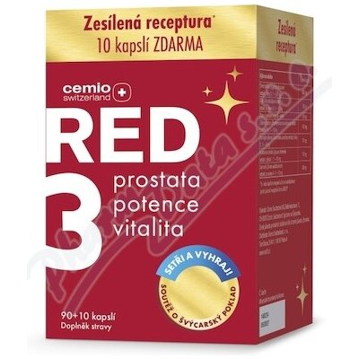 RED3 90 + 10 kapslí – Hledejceny.cz