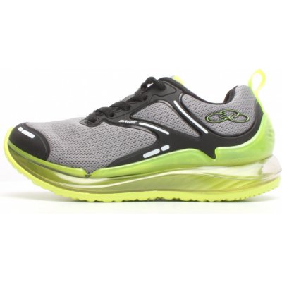 Olympikus dětská sportovní obuv Game Dark Grey Lemon – Hledejceny.cz